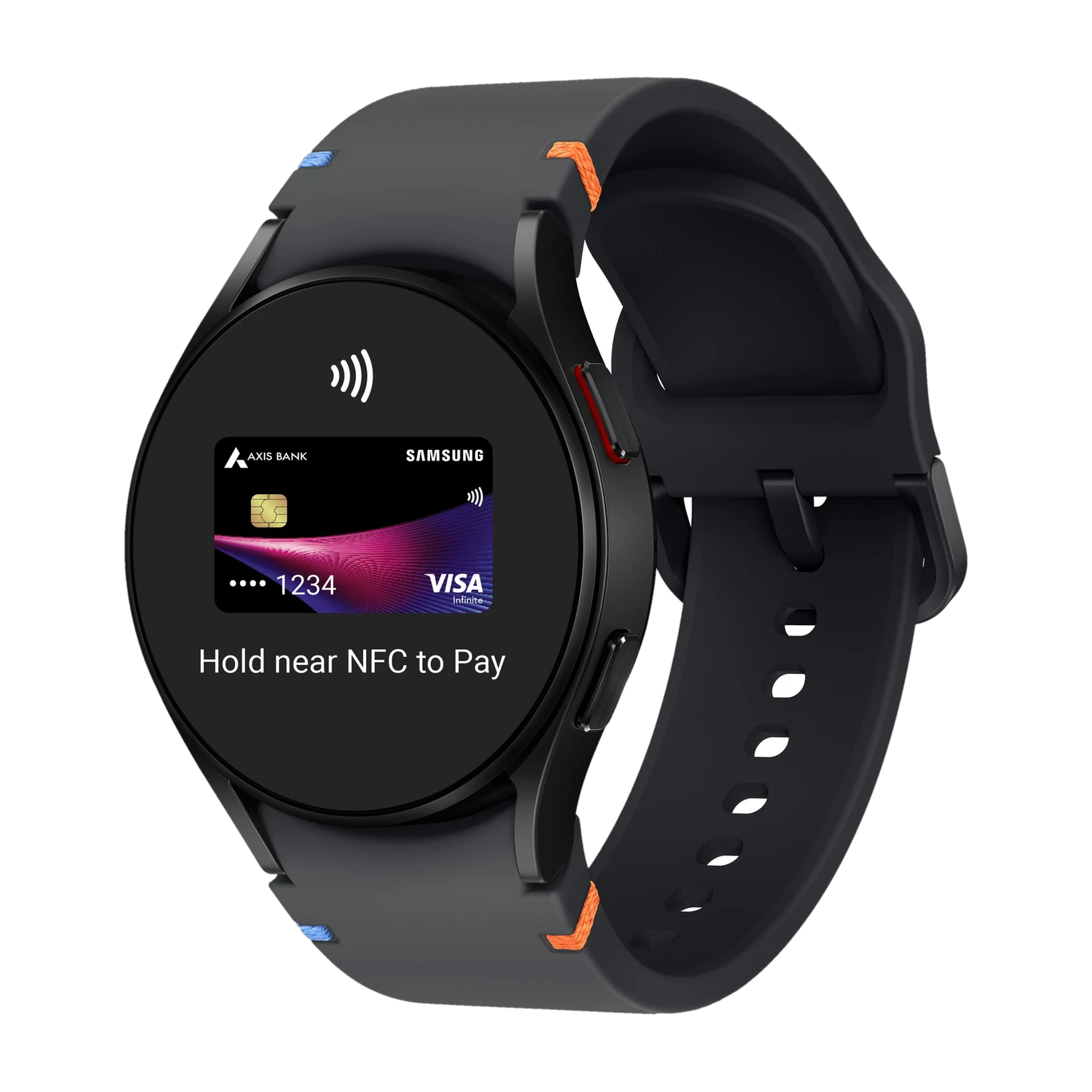 Samsung Galaxy Watch FE (Black Strap, Small)
